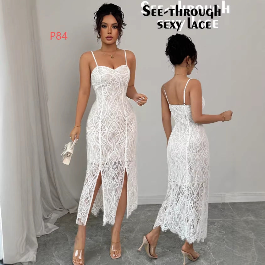 Womens Party Sequin V-Neck Formal Dress